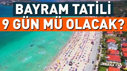 2025 Kurban Bayramı Tatili 9 Gün Mü? Tatil Hangi Gün?