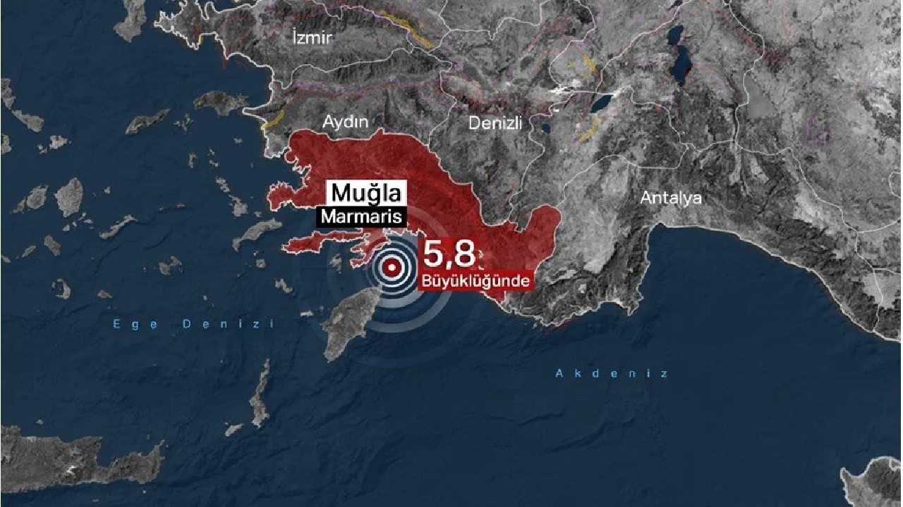 Marmaris'te Yaşanan Depremin Ardından Hasar Ortaya Çıktı!