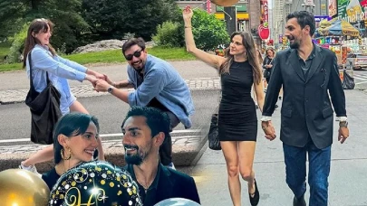 Alina Boz Ve Umut Evirgen New York Tatilinde! İşte Çok Özel Kareler
