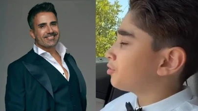 Şarkıcı Emrah'ın Oğlu Babasının Yolunda! Elyasa Yeni Şarkısını Böyle Seslendirdi…