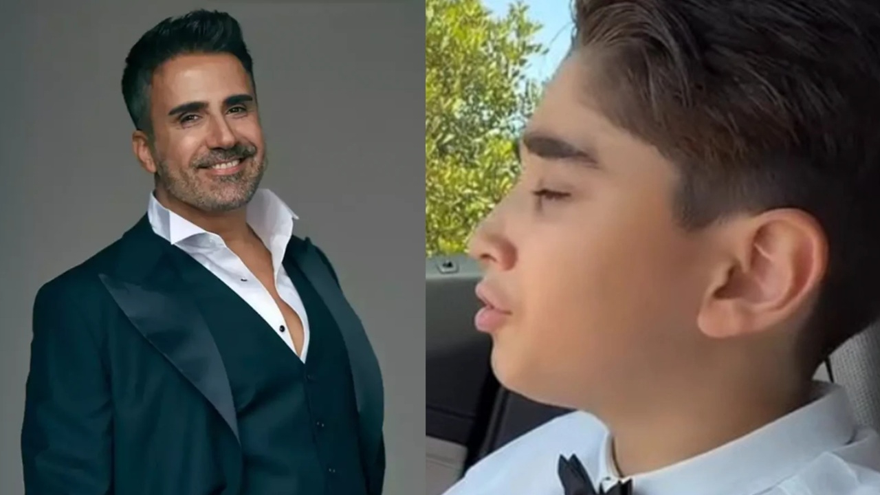 Şarkıcı Emrah'ın Oğlu Babasının Yolunda! Elyasa Yeni Şarkısını Böyle Seslendirdi…