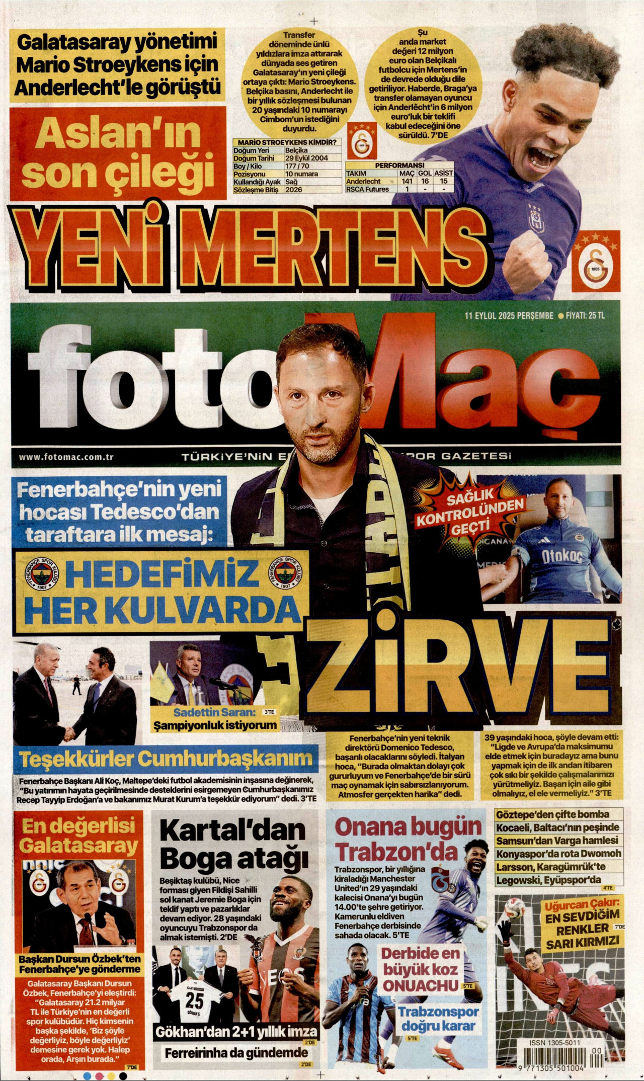 FOTOMAÇ Gazete Manşeti