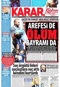 KARAR Gazete Manşeti