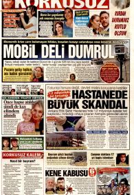 KORKUSUZ Gazete Manşeti