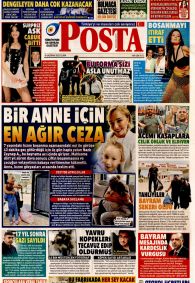 POSTA Gazete Manşeti