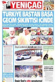 YENİÇAĞ Gazete Manşeti