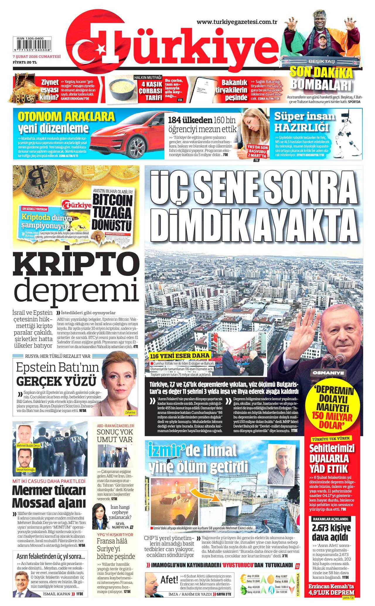 Türkiye Gazete Manşeti